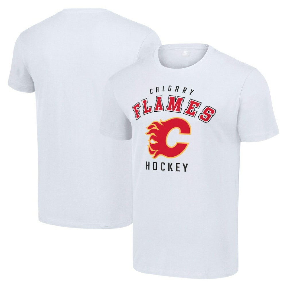 Calgary Flames - Starter Logo T-Shirt White