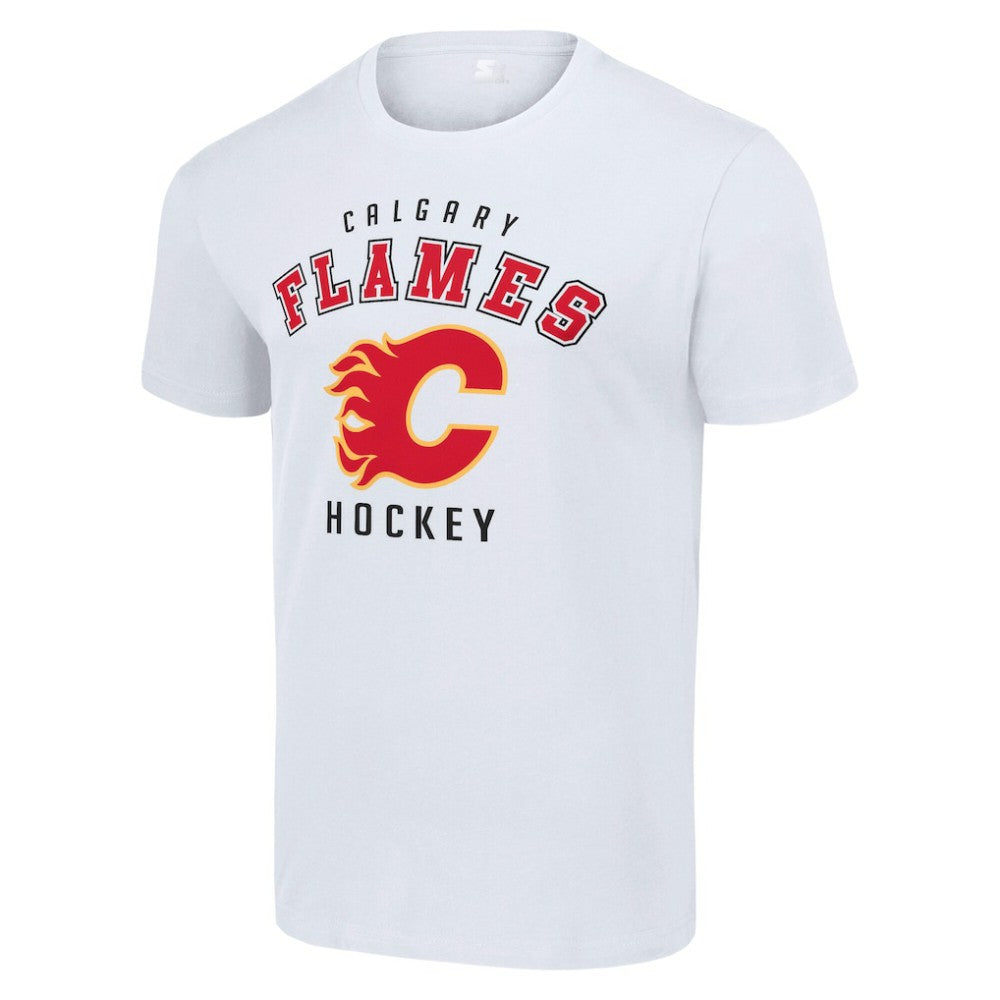 Calgary Flames - Starter Logo T-Shirt White