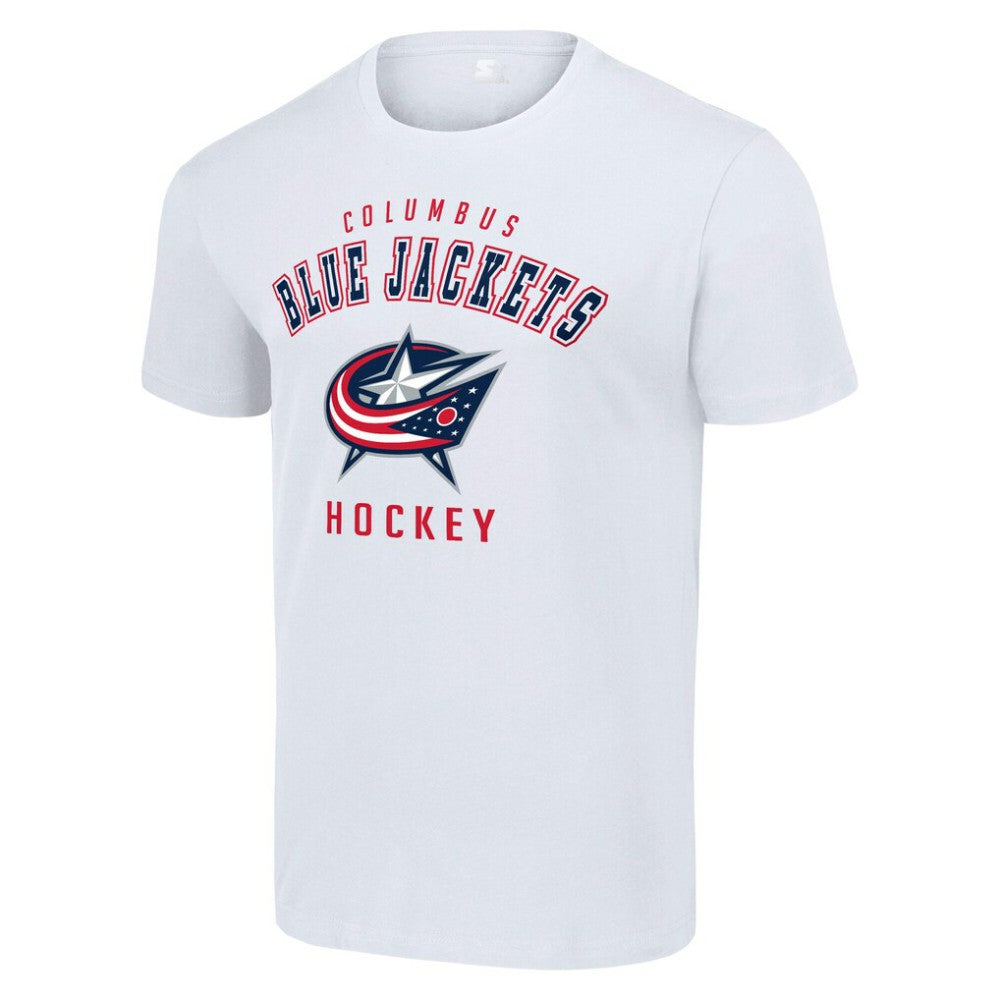 Columbus Blue Jackets - Starter Logo T-Shirt White