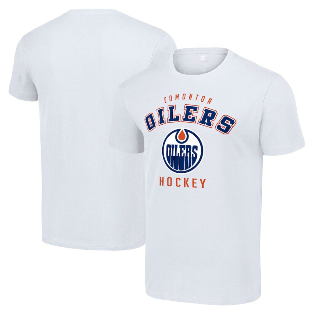 Edmonton Oilers - Starter Logo T-Shirt White