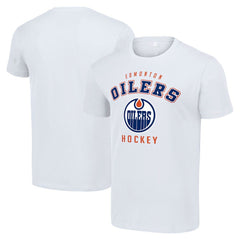 Edmonton Oilers - Starter Logo T-Shirt White