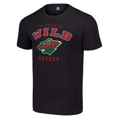 Minnesota Wild - Starter Logo T-Shirt Black