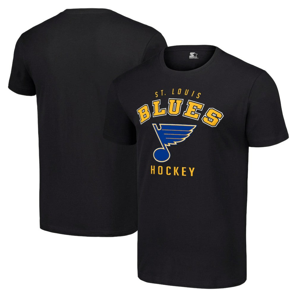 St. Louis Blues - Starter Logo T-Shirt Black