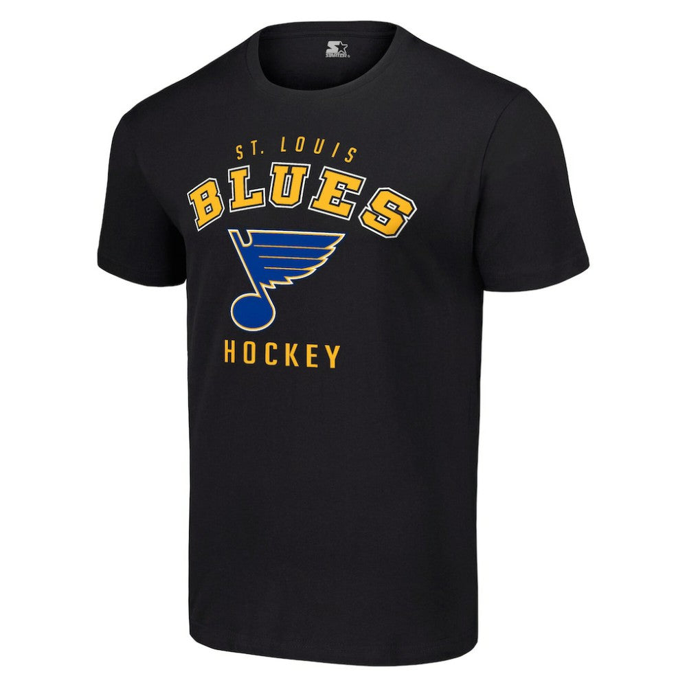 St. Louis Blues - Starter Logo T-Shirt Black