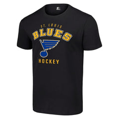 St. Louis Blues - Starter Logo T-Shirt Black