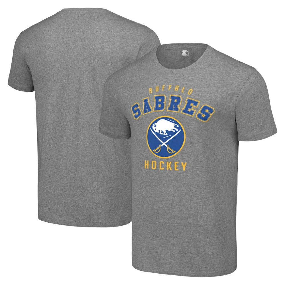 Buffalo Sabres - Starter Logo T-Shirt Heather Gray