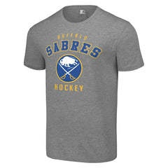 Buffalo Sabres - Starter Logo T-Shirt Heather Gray