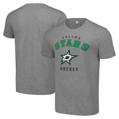 Dallas Stars - Starter Logo T-Shirt Heather Gray