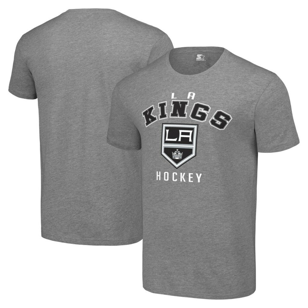Los Angeles Kings - Starter Logo T-Shirt Heather Gray