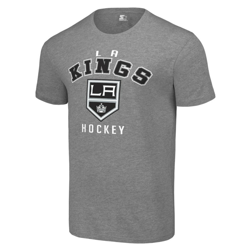 Los Angeles Kings - Starter Logo T-Shirt Heather Gray