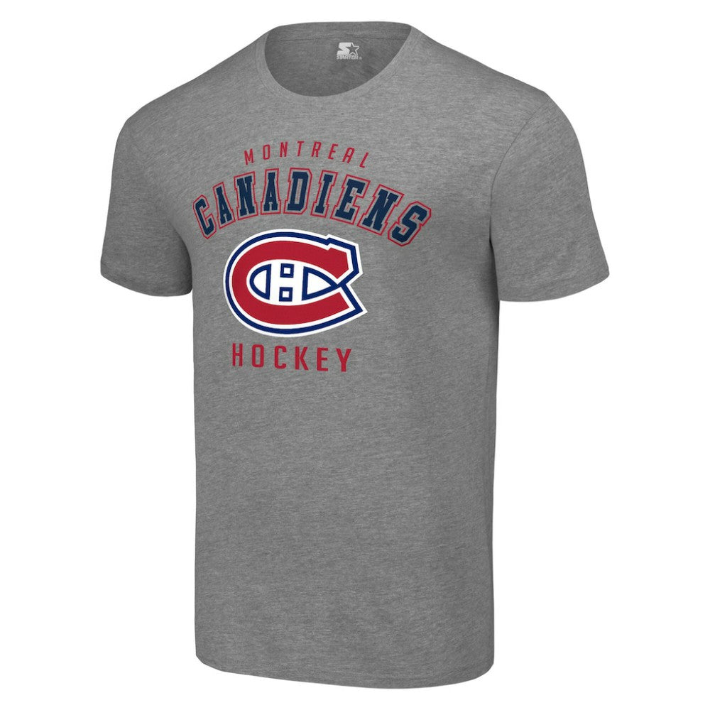 Montreal Canadiens - Starter Logo T-Shirt Heather Gray