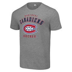 Montreal Canadiens - Starter Logo T-Shirt Heather Gray