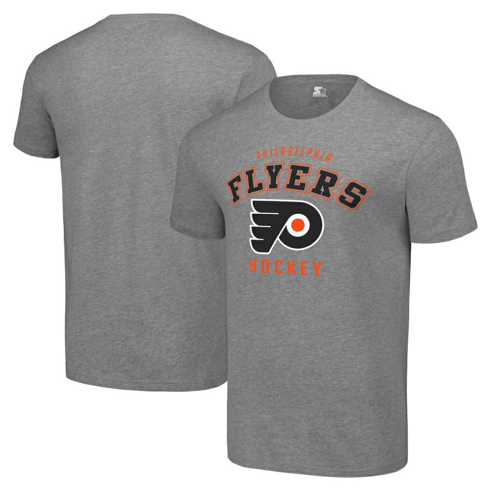 Philadelphia Flyers - Starter Logo T-Shirt Heather Gray