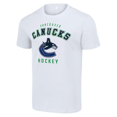 Vancouver Canucks - Starter Logo T-Shirt White