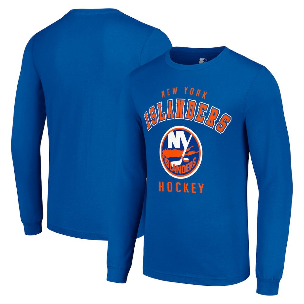 New York Islanders - Starter Logo Long Sleeve T-Shirt Royal