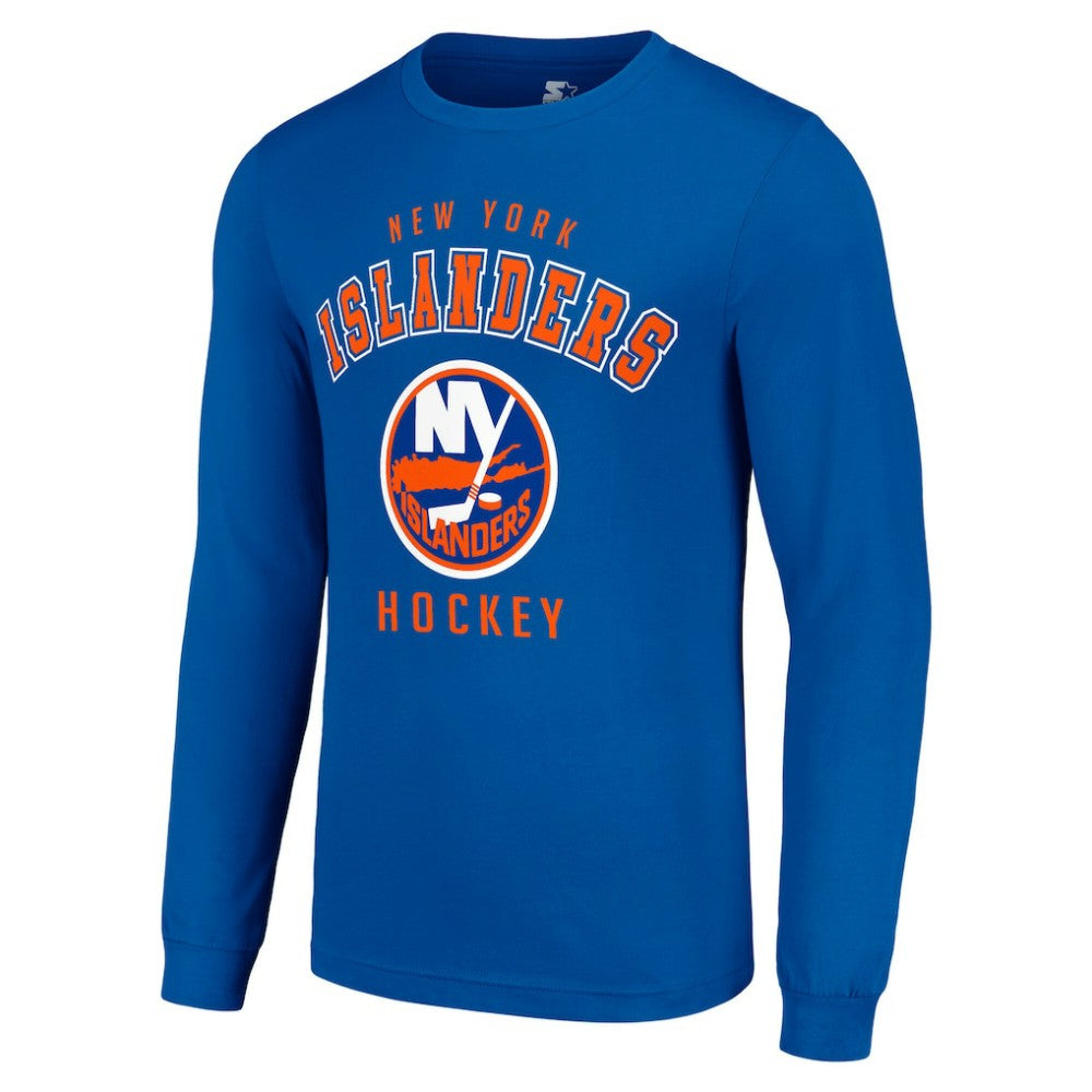 New York Islanders - Starter Logo Long Sleeve T-Shirt Royal