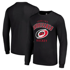 Carolina Hurricanes - Starter Logo Long Sleeve T-Shirt Black