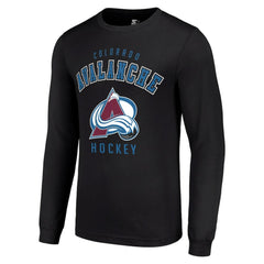 Colorado Avalanche - Starter Logo Long Sleeve T-Shirt Black
