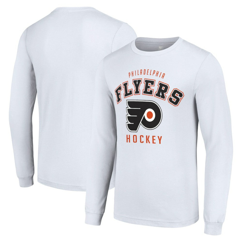 Philadelphia Flyers - Starter Logo Long Sleeve T-Shirt White