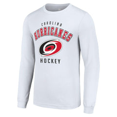 Carolina Hurricanes - Starter Logo Long Sleeve T-Shirt White