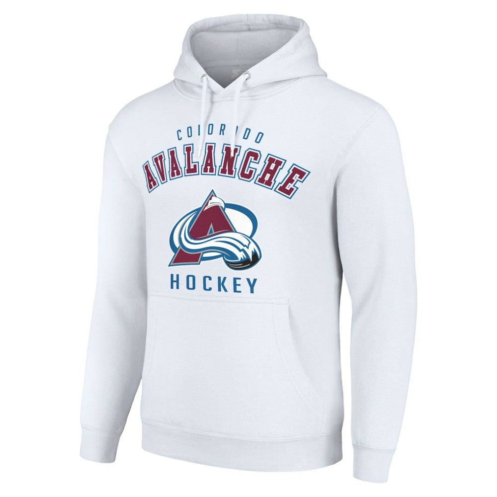 Colorado Avalanche - Starter Logo Pullover Hoodie White