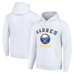 Buffalo Sabres - Starter Logo Pullover Hoodie White