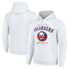 New York Islanders - Starter Logo Pullover Hoodie White