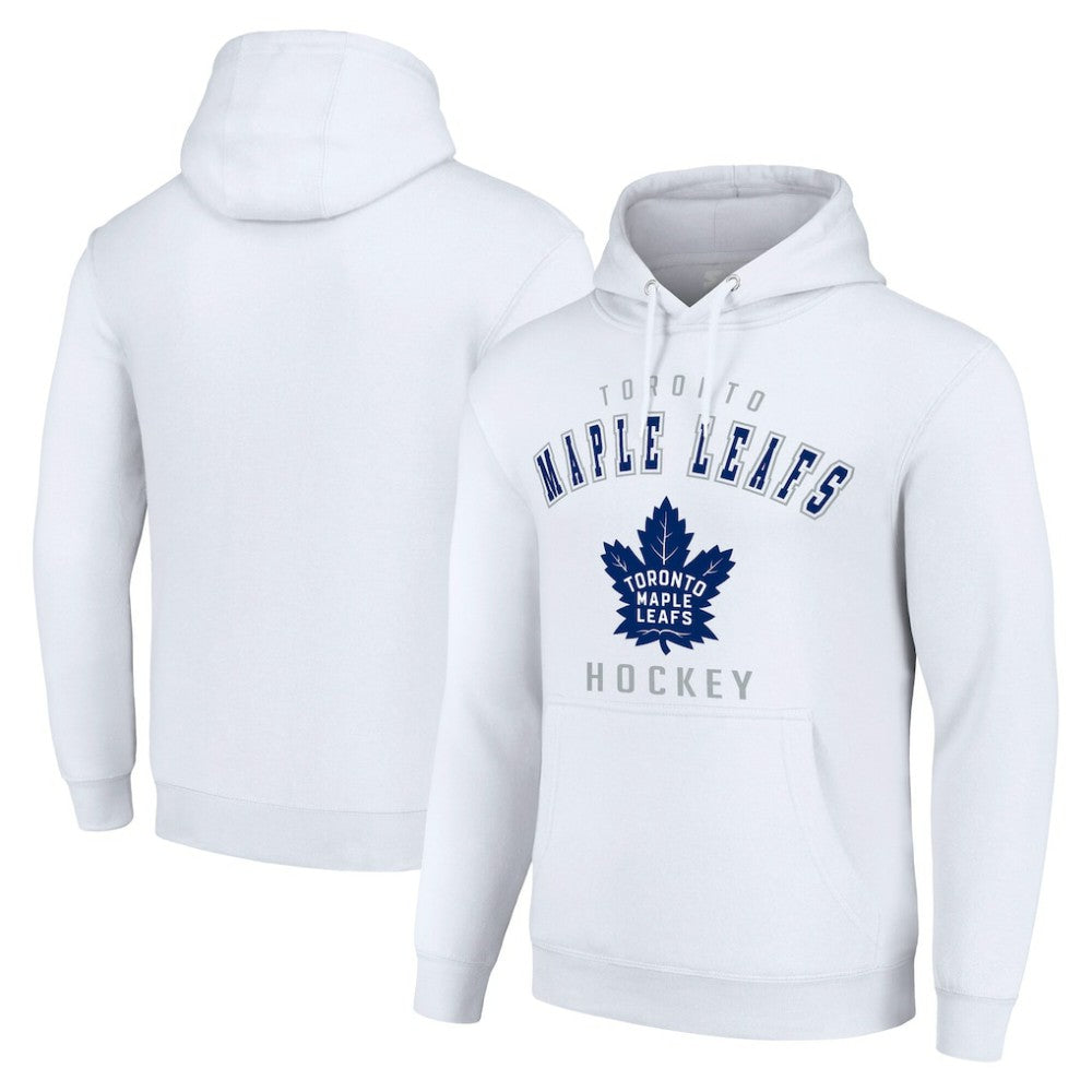 Toronto Maple Leafs - Starter Logo Pullover Hoodie White