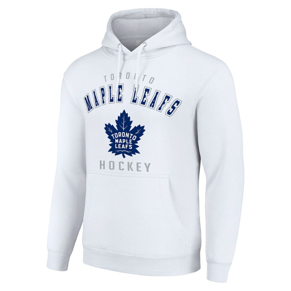 Toronto Maple Leafs - Starter Logo Pullover Hoodie White
