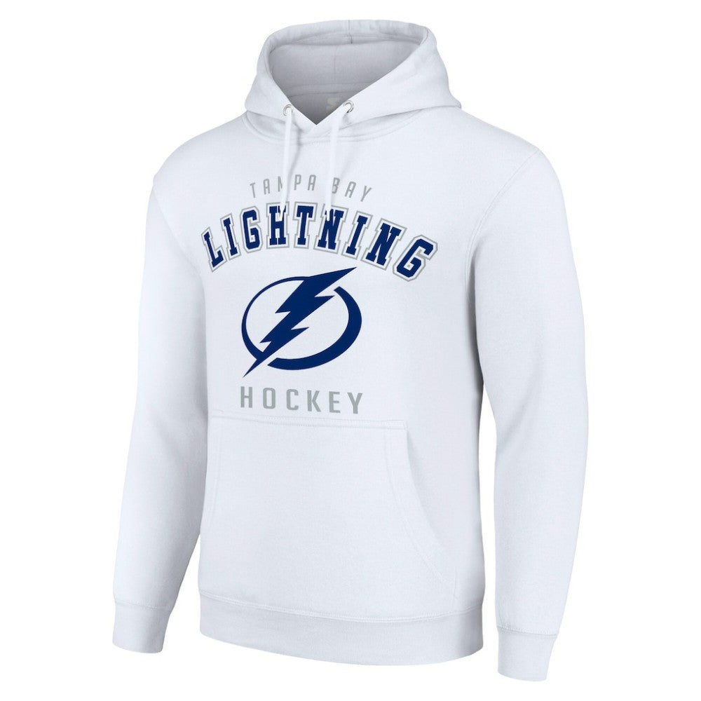 Tampa Bay Lightning - Starter Logo Pullover Hoodie White