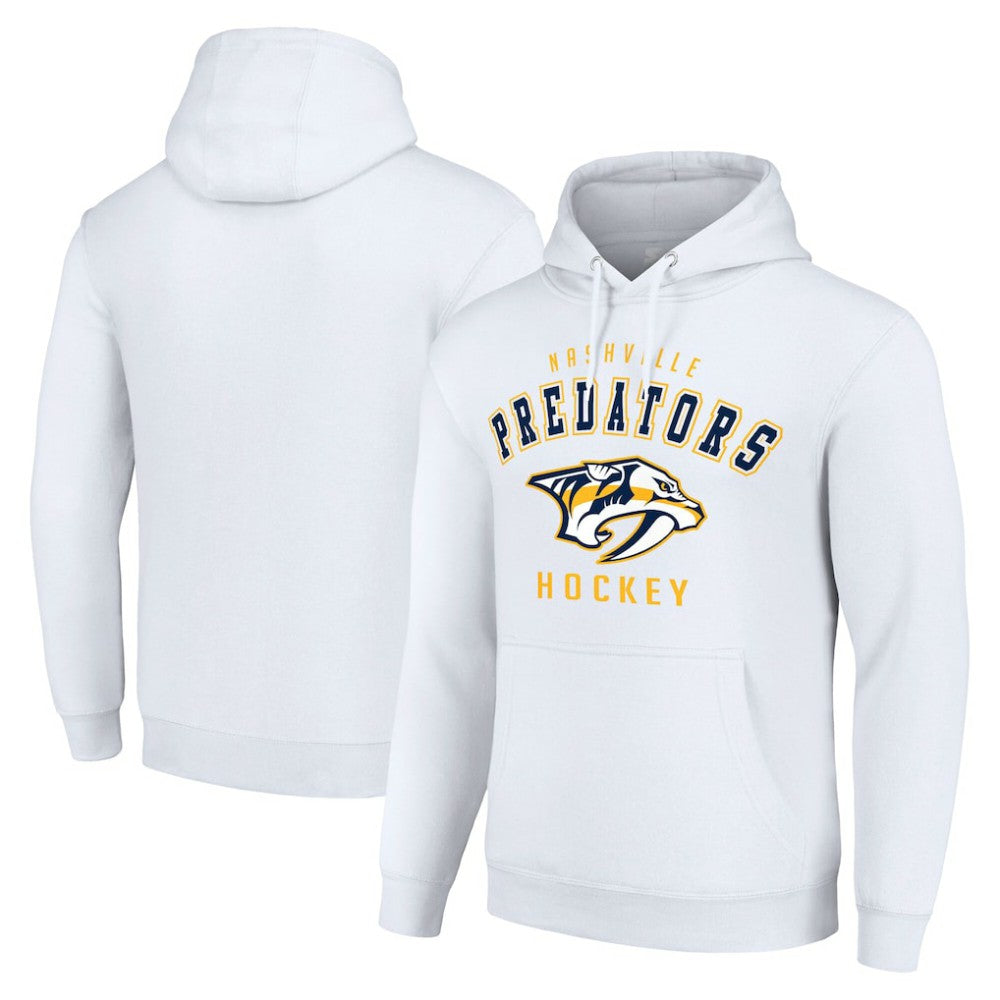 Nashville Predators - Starter Logo Pullover Hoodie White