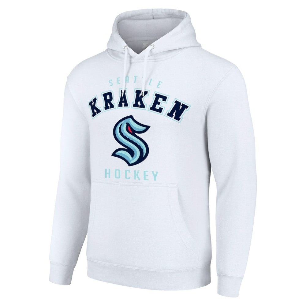 Seattle Kraken Starter Logo Pullover Hoodie White