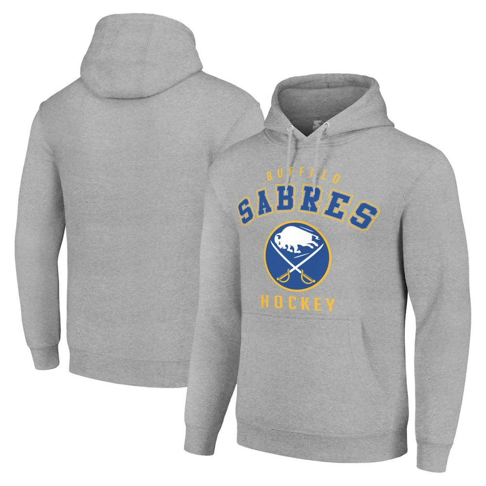 Buffalo Sabres - Starter Logo Pullover Hoodie Heather Gray