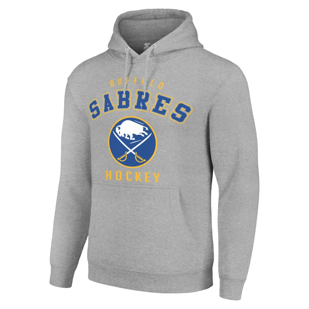 Buffalo Sabres - Starter Logo Pullover Hoodie Heather Gray