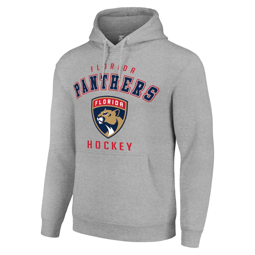 Florida Panthers - Starter Logo Pullover Hoodie Heather Gray