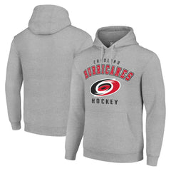 Carolina Hurricanes - Starter Logo Pullover Hoodie Heather Gray