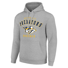 Nashville Predators - Starter Logo Pullover Hoodie Heather Gray