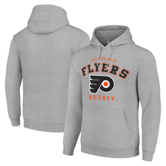 Philadelphia Flyers - Starter Logo Pullover Hoodie Heather Gray