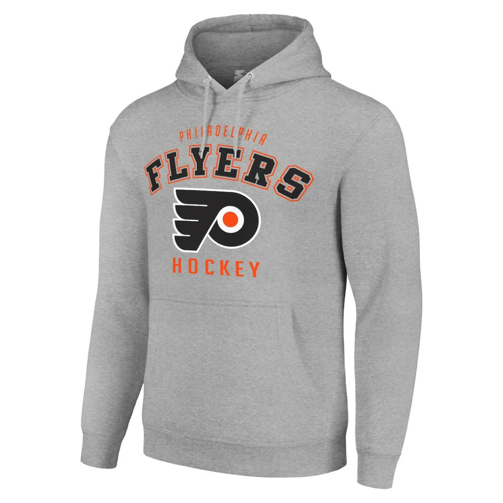 Philadelphia Flyers - Starter Logo Pullover Hoodie Heather Gray