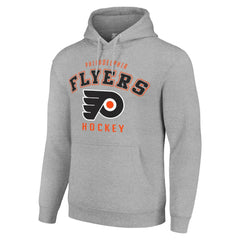 Philadelphia Flyers - Starter Logo Pullover Hoodie Heather Gray