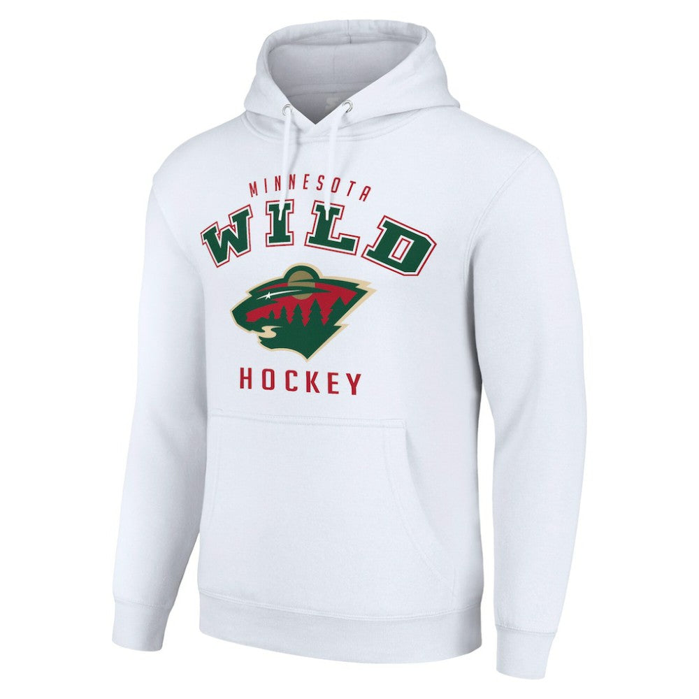 Minnesota Wild - Starter Logo Pullover Hoodie White