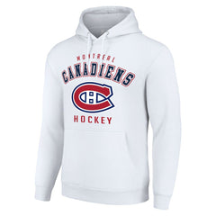 Montreal Canadiens - Starter Logo Pullover Hoodie White