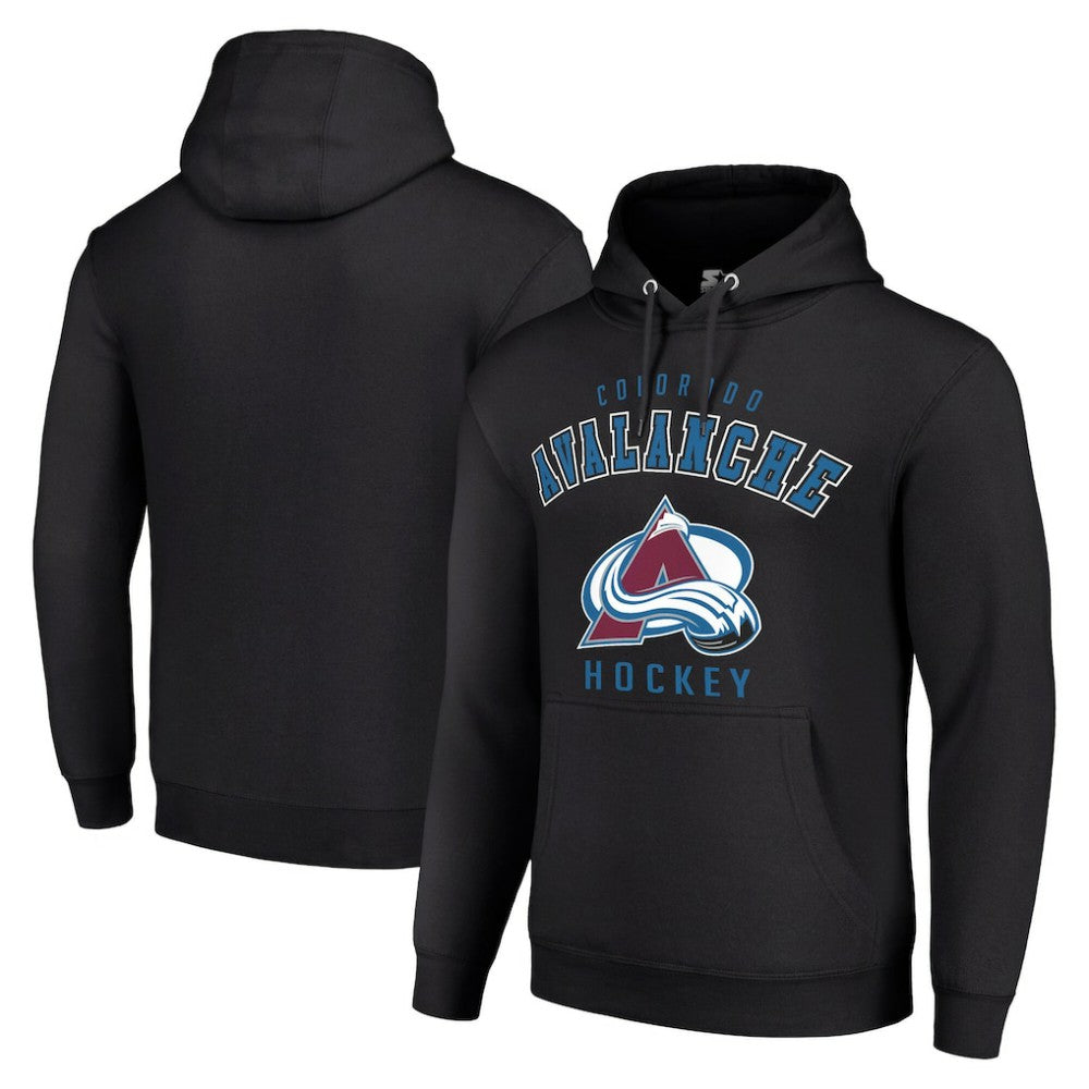 Colorado Avalanche - Starter Logo Pullover Hoodie Black