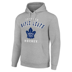 Toronto Maple Leafs - Starter Logo Pullover Hoodie Heather Gray