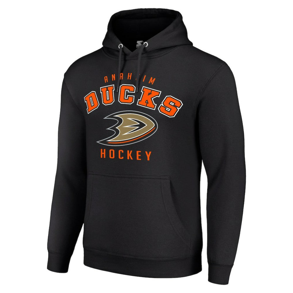 Anaheim Ducks - Starter Logo Pullover Hoodie Black
