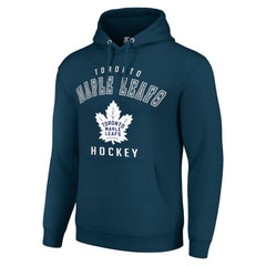 Toronto Maple Leafs - Starter Logo Pullover Hoodie Navy