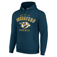 Nashville Predators - Starter Logo Pullover Hoodie Navy