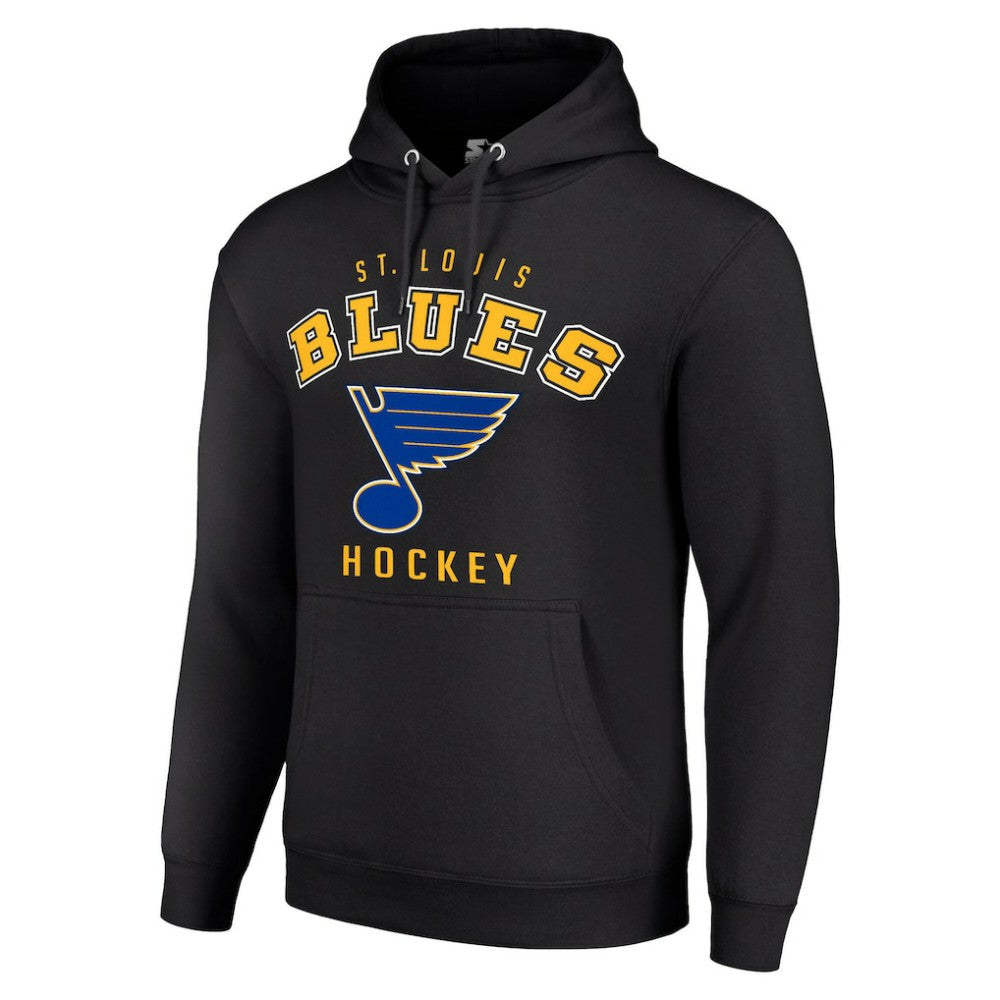 St. Louis Blues - Starter Logo Pullover Hoodie Black
