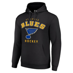 St. Louis Blues - Starter Logo Pullover Hoodie Black