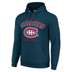 Montreal Canadiens - Starter Logo Pullover Hoodie Navy
